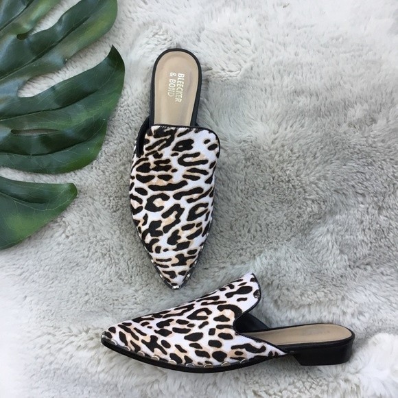 DSW Leopard Print Mules - Picture 4 of 11